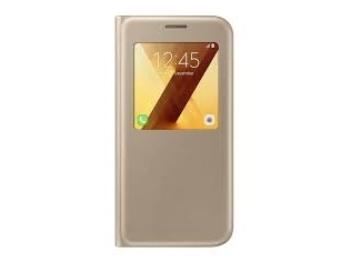 Pouzdro s okénkem EF-CA520PFEGWW pro Samsung Galaxy A5 2017 zlaté