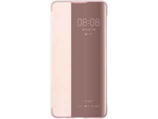 Originální pouzdro S-View pro Huawei P30 růžové