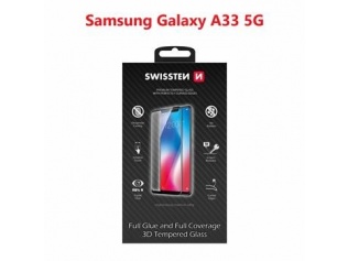 TVRZENÉ SKLO 3D PRO SAMSUNG A336 GALAXY A33 5G ČERNÉ