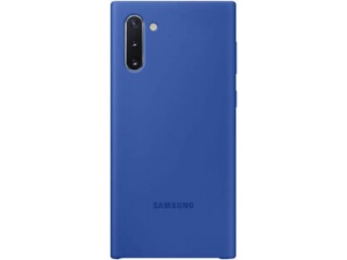 Originální zadní silikonový kryt EF-PN970TLEGWW pro Samsung Note 10 5G modrý