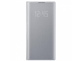 LED View pouzdro EF-NN970PSEGWW pro Samsung Galaxy Note 10 Silver stříbrné