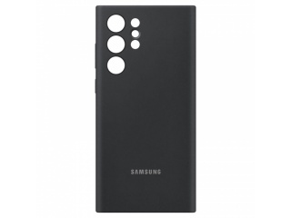 Originální silikonový obal EF-PS908TBEGWW pro Samsung Galaxy S22 Ultra černý