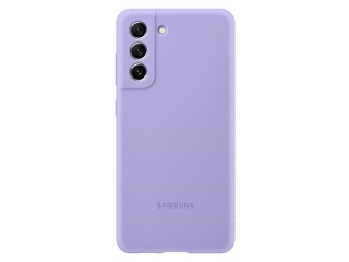 Originální silikonový kryt EF-PG990TVEGWW pro Samsung S21 FE 5G fialový