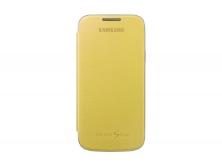 Originální pouzdro Book na Samsung Galaxy S4 Mini, žluté