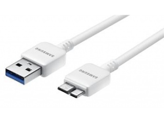 Datový kabel (USB 3.0, 21pin) ET-DQ11Y1W pro Galaxy Note 3 (N9000/N9005), Note 12, bílý
