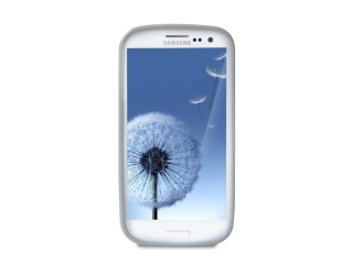 Zadní kryt pro Samsung Galaxy S3 - Clear, světle šedý