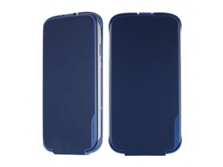 Kožené pouzdro flap pro Samsung Galaxy S4, modré