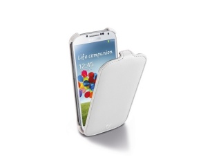 Pouzdro typu Flap pro Samsung Galaxy S4, bílé