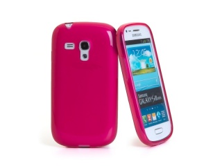Zadní kryt CELLY Gelskin pro Samsung Galaxy S III mini, růžový