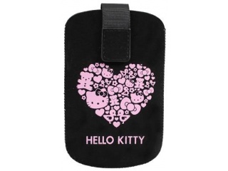 Hello Kitty M kožené pouzdro