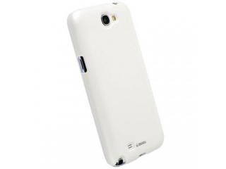 Krusell zadní kryt COLORCOVER pro Samsung Galaxy Note 2 (N7100), bílá metalíza