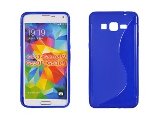pouzdro zadní pro Samsung G530 Grand Prime blue