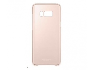Samsung zadní kryt Clear Cover EF-QG955CPEGWW pro Samsung Galaxy S8 Plus růžový