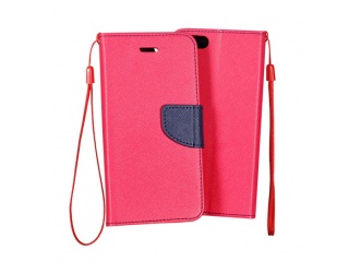 Pouzdro typu kniha pro Samsung G925 Galaxy S6 edge pink/navy