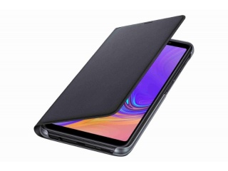 Originální Wallet pouzdro EF-WA750PBEGWW pro Samsung Galaxy A7 2018 Black černé
