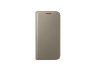Pouzdro na mobil flipové Samsung pro Galaxy S7 (EF-WG930P) (EF-WG930PFEGWW) zlaté