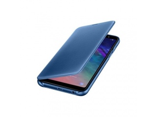 Originální pouzdro Wallet EF-WA605CLEGWW pro Samsung A6 + Plus modré