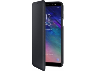 Originální pouzdro Wallet EF-WA605CBEGWW pro Samsung A6 + Plus 2018 Black černé