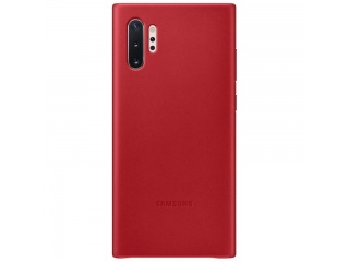 Kryt na mobil Samsung Leather Cover EF-VN975LREGWW pro Galaxy Note10 + červený