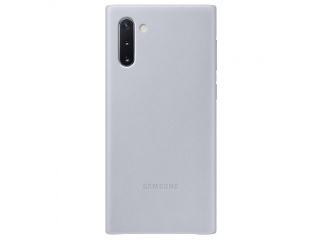 Kryt na mobil Samsung Leather Cover EF-VN970LJEGWW pro Galaxy Note 10 šedý