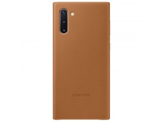 Kožený kryt Samsung Leather Cover EF-VN970LAEGWW pro Galaxy Note 10 hnědý