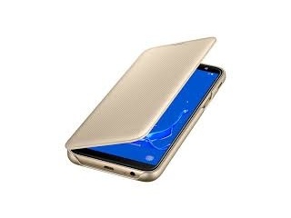 Originální pouzdro Wallet EF-WJ600CFEGWW pro Samsung Galaxy J6 2018 Gold zlaté