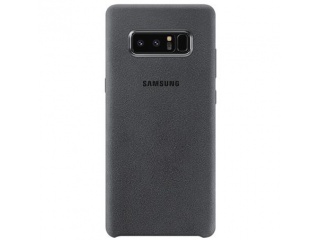 Originální kryt Alcantara Cover EF-XN950AJEGWW pro Samsung Galaxy NOTE 8 Dark Gray šedá