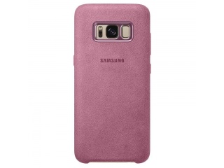 Originální kryt Alcantara Cover EF-XG950APEGWW pro Samsung Galaxy S8 Pink růžová