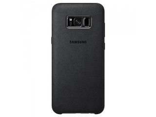 Originální kryt Alcantara Cover pro Samsung Galaxy Samsung S8 + Plus Black černá