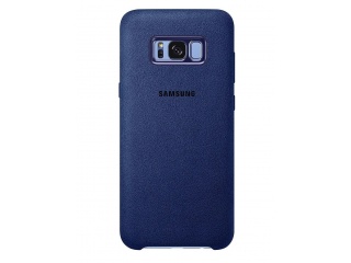 Originální kryt Alcantara Cover pro Samsung Galaxy Samsung S8 + Plus Blue modrá