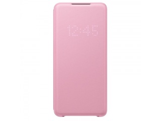 Originální LED View pouzdro EF-NG985PPEGEU pro Samsung Galaxy S20 Plus + Pink růžové