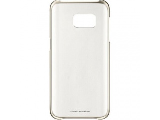 Originální kryt Clear Cover EF-QG935CFE pro Samsung Galaxy S7 Edge Gold zlatý