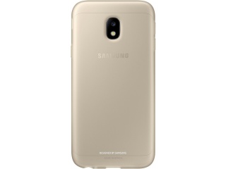 Originální silikonové pouzdro EF-AJ330TFEGWW pro Samsung Galaxy J3 2017 zlatý