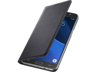 Pouzdro Samsung Wallet EF-WJ710PBEGWW pro Samsung Galaxy J7 2016 Black černé