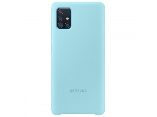 Kryt Samsung Silicon Cover EF-PA515TLEGEU pro Samsung Galaxy A51 modrý