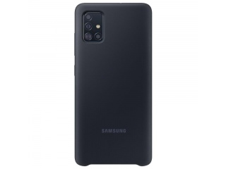 Kryt Samsung Silicon Cover EF-PA515TBEGEU pro Samsung Galaxy A51 černý
