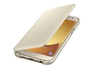 Samsung pouzdro Wallet EF-WJ530CFEGWW pro Samsung Galaxy J5 2017 Gold zlaté