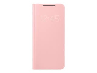 Samsung pouzdro LED View EF-NG991PPEGEE pro Samsung Galaxy S21 5G Light Pink růžové