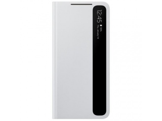 Originální pouzdro Clear View EF-ZG991CJEGEE pro Samsung Galaxy S21 5G Light Gray světle šedé