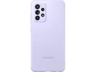 Kryt silikonový Silicon Cover EF-PA525TVEGWW pro Samsung Galaxy A52 fialový