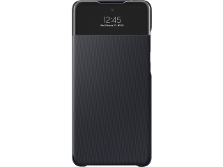 Originální pouzdro S-View EF-EA725PBEGEW pro Samsung Galaxy A72, A72 5G černé
