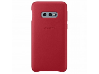 Samsung pouzdro Leather EF-VG970LREG pro Samsung S10e červené