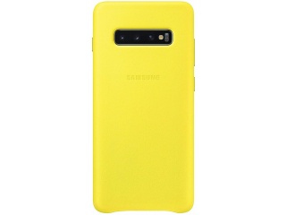 Samsung pouzdro Leather EF-VG970LYEGWW pro Samsung S10e žluté