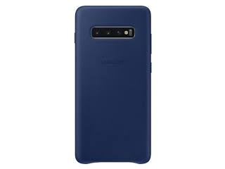Samsung kryt Leather Cover EF-VG975LNEGWW pro G975 Galaxy S10 + PLUS modré