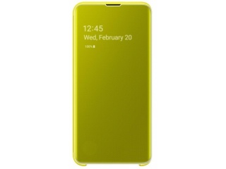 Originální Clear View pouzdro EF-ZG970CYEGWW pro Samsung Galaxy S10e žluté