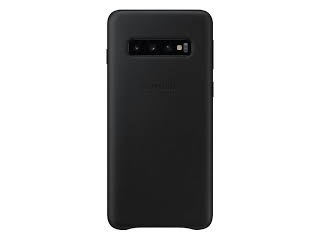 Samsung zadní kryt Leather Cover EF-VG973LBEGWW pro G973 Galaxy S10 černé