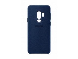 Originální kryt Alcantara pro Samsung Galaxy Samsung S9 Plus Blue modrá