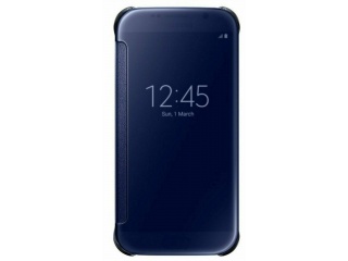 Samsung Clear View pouzdro EF-ZG920BBEGWW pro Samsung Galaxy S6 černá/modrá