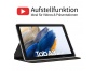 POUZDRO PRO SAMSUNG TAB A8 10,5"  2021  SM-X200 SM-X205  ŠEDO ČERNÉ