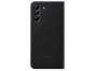Smart Clear View originální obal EF-ZG990CBEGEE pro Samsung S21 FE černý